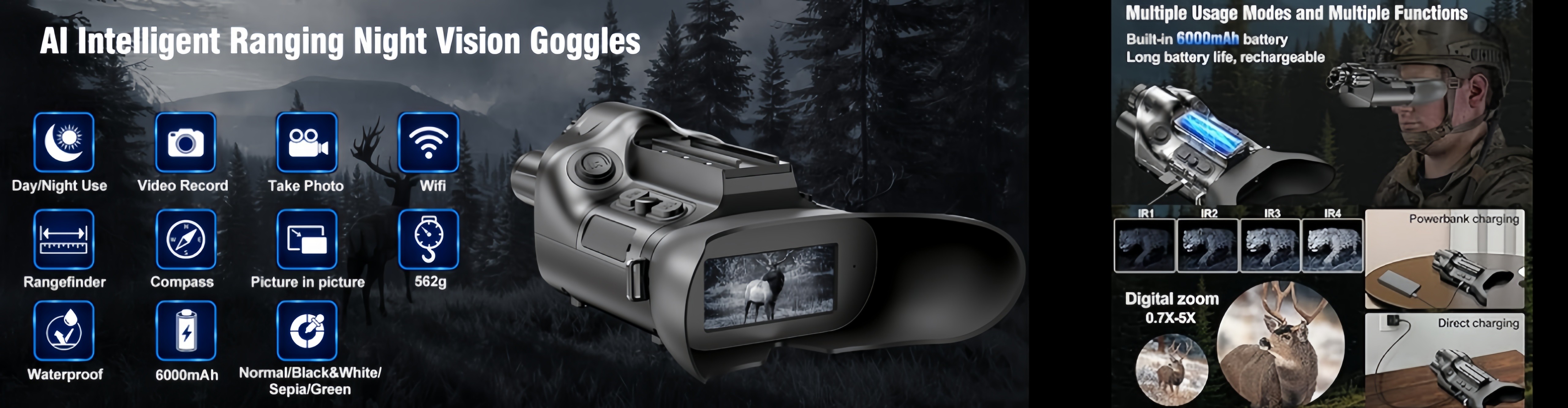 جودة Night Vision Goggles مصنع