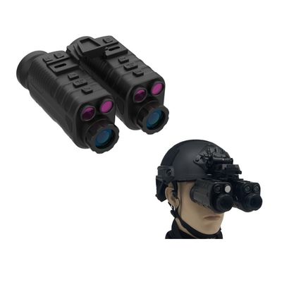 نظارات رؤية ليلية تحت الحمراء NVG07S مع دقة فيديو 4K وعدسة عدسة مقاس 25MM تعمل باستخدام بطارية ليتيم قابلة لإعادة الشحن